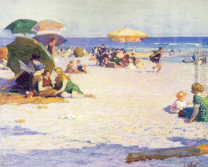 Edward Henry Potthast : Long Beach Edward Henry Potthast : Long Beach